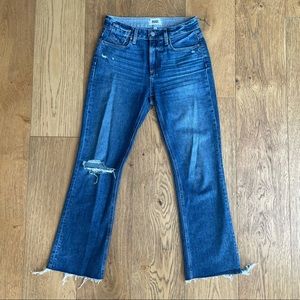 Paige crop flare jeans 👖